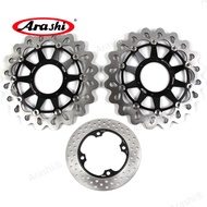 Arashi 1 Set Full Floating Front Rear Brake Disc Rotors For HONDA CBR1000RR Fireblade 2008 - 2015 Mo