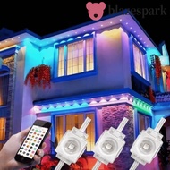 BLAZESPARK Eaves Lights, Waterproof App Remote Control RGB Lights, All Holiday Bluetooth IP67 Smart 