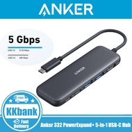 Anker 332 PowerExpand+ 5-in-1 USB-C Hub with 4K USB-C to HDMI, Ethernet Port and 3 USB 3.0 Ports