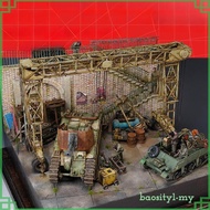 [BaositybfMY] 1/35 Building Model Kit 1:35 Scale Unfinished Unpainted Architecture Model