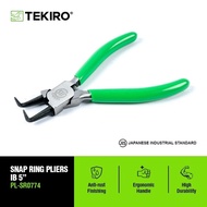 TEKIRO BENDED OPEN-CLOSE PLIERS 7" 5"/ SNAP PLIERS IB 5" 7"Ring OPEN-CLOSE PLIERS 5/7INCHRing