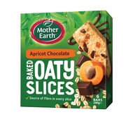 [ Bundle of 2 ] Mother Earth Baked Oaty Slices Apricot and Chocolate - by Optimo Foods (BB4: 17/9/20