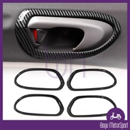 Honda Civic FD 8th Interior Decoration Inner Handle Lining Carbon For 2005 - 2012 Civic 8th FD SNA S