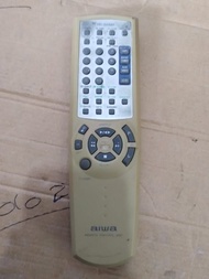 BEKAS REMOTE COMPO PLAYER ORIGINAL AIWA RC-ZAS07 NORMAL AIWA PALING