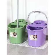 Mop Bucket Household Thickened Mop Bucket Old-fashioned Mop Squeeze Bucket Hand-Pressed Mop Bucket R