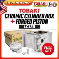 TOBAKI RACING CERAMIC BLOCK FULL SETS LC135 57MM 62MM 63MM 65MM 68MM 70MM 72MM SUPERHEAD FORGED PISTON SLEEVE S MAX