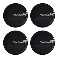 ราคาต่อ 4 ดวง สติกเกอร์ ENKEI RACING R RS05RR Revolution เอ็นไก สติกเกอร์เรซิน sticker rasin ขนาด 64 มิล