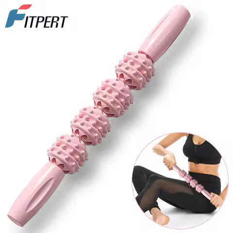 Leg Massage Apparatus, Massage Bar Muscle Relax Point Press Massager, Massage Ball Roller Pressure P