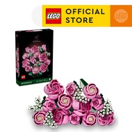 LEGO Botanicals 10374 Bouquet of Pink Roses (789 Pieces) Building Blocks Kids Toy