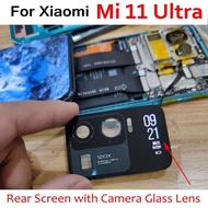 หน้าจอดิจิตอลสัมผัสหน้าจอ LCD หลังใหม่ที่ดีที่สุดสำหรับ Mi11 Mi 11 Mi11Ultra เฉียบพร้อมชิ้นส่วนอะไหล