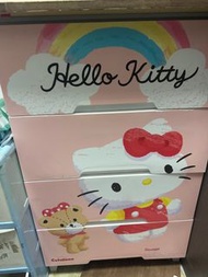Hello Kitty 三層收納櫃