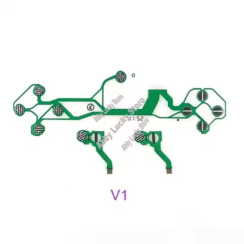 For PS5 Game Pad Controller 100Pcs Conductive Film Flex Cable Ribbon Analog Joystick Button V1.0-A79