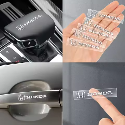 Metal emblem Auto Decor Decals Car Window Wiper Stickers For Honda Civci FIT CRV Accord Jazz HRV Dio