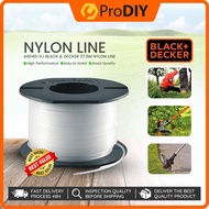 BLACK and DECKER A6046-XJ  37.5M Nylon Line Fit All BLACK + DECKER, MAKITA, BOSCH Grass Trimmer Mode