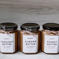 [READYSTOCK] Homemade Healthy Diet No Sugar Added Butter No Additive Peanut Butter Hazelnut Almond
