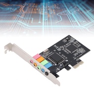 Supergoodsales PCIe Adapter Card  5.1 Internal Sound Noise Balance Elimination DirectSound 3D EAX St