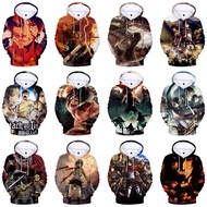 Attack On Anime Titan Shingeki No Kyojin Hoodie Sweatshirt Coat Jacket Cosplay