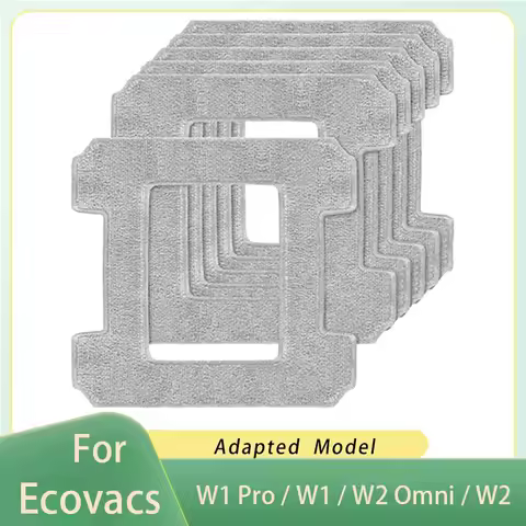For Ecovacs Winbot W1 Pro / W1 / W2 Omni / W2 Microfibre Mop Pad Cloth Replacement,Window Cleaning R