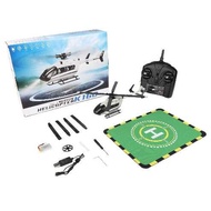 Weili New Product K160 Four-Channel Flybarless Helicopter Brushless Altitude Hold Airplane EC-145 Si