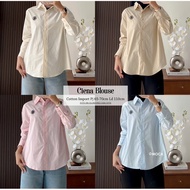 KEMEJA KATUN Reselller groupADA ask for admin elrumiER = NO CANCEL• Ciena Blouse Moca• Simple Cotton