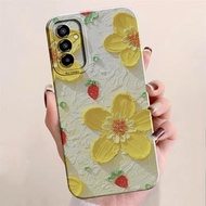 HP Case FOR Samsung M15 M14 M20 M21 M23 M30 M54 Cute Flower Motif SNY21 - Case Samsunghp - Softcase 