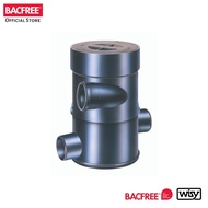 BACFREE Vortex Rainwater Filter Collector Downpipe Rainwater Harvesting System (100mm) WFF100