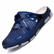 Men Slides Summer Clog Sandals For Men Casual Sandals Outdoors Mesh Sandals Shoes For Men Non-Slip T