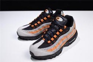 桃子代購～潮品Nike Air Max 95 SE 黑灰橙 豹紋 氣墊 休閒 運動 AR4592-001