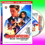 TOM CRUISE MISSION IMPOSSIBLE DEAD RECKONING DVD CASSETTE