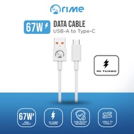 Orime Xiaomi 67W USB to Type C Data Cable Support Turbo Charging Cable Type C Fast Charging USB Type