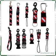 [Fenteer1efMY] Universal Scuba Diving Gear Holder Lanyard Strap Carabiner Clip Equipment HY07