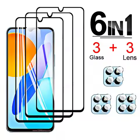 Camera Lens Protectors for Huawei Honor X8 5G X7 Screen Protector on Honor X8 HonorX8 Glas honer x 8