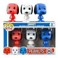 Funko Pop! Peanuts - Rock the Vote Snoopy Mini Pop! Vinyl Figure 3-Pack [PC]