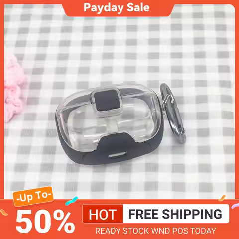 Transparent TPU Protective Cover For JBL Vibe Beam/Vibe Beam 2/Vibe 200TWS Anti-Scratch Protective S