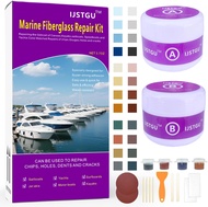 Fiberglass Boat Repair Kit Fiberglass Repair Kit Fix Holes Chips Pit CracksMarine Fiberglass Repair