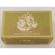 Yugioh 15th anniversary 15AY 決闘王の記憶 Yugi Muto Gold Storage Box New