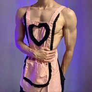 男仆情趣制服/粉色男仆裝/撩漢制服/偽娘系COS/圍裙綁帶服/攻M調情/家居情趣服/角色扮演/情趣用品/免費順豐智能櫃