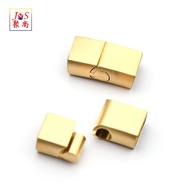 Gesper Besi Keluli Tahan Karat Gelang Gesper Persegi Gesper Sedutan Gesper Tepi Persegi Gesper Rata 