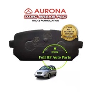 Aurona Brake Pad AUR562175 Rear Naza Citra/ Kia Rondo / Carens