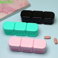 WADEES Pill Box Mini Waterproof Storage Container Medicine Organizer Jewelry Storage Medicine Pill Box