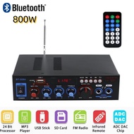BT-309A บลูทูธเครื่องขยายเสียง 220V Power amplification Plug-in USB Flash Drive เครื่องขยายเสียงไฮไฟ