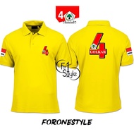 MANY PICTURES - GOLKAR Party Shirt NO. 4 - GOLKARPOLO - GOLKAR Party T-Shirt NUMBER 4 - GOLKAR PARTY