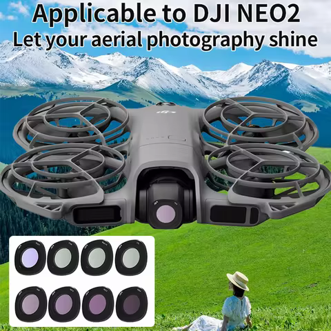 For DJI Neo 2 Drone Photography Lens Filter Black Mist ND8/16/32/64/128/256 Dimming UV CPL STAR NIGH
