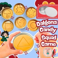 Dalgona Candy Squidgame Can Packaging/ Dalgona Candy/ Traditional Korean Toys