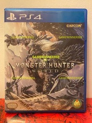 《居家抗疫必備》（中古二手）PS4遊戲 怪物獵人 世界 Monster Hunter World 港版中英文版