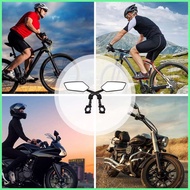 Bicycle & Motorcycle Rearview Mirror 360-Degree Rotation HD Glass Lens for E-Bikes Mountain Road Bi