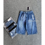 TOMM ️ BAGGY JEANS Loose Fit Dress Up A Tie