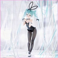 HK2 Hatsune Miku Anime Bunny Girl Action Figure with Black Stockings Cute Desktop Ornament HK2