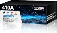410A Toner Cartridge Replacement for HP 410A 410X CF410A CF411A CF412A CF413A Work with Color Laser