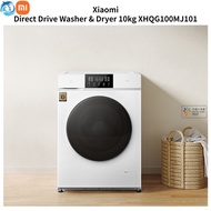 Xiaomi Mijia Direct Drive Washing Dryer 10kg washer Large Capacity Washing And Drying Inverter Roller Automatic Household Mobile Phone MI Home App Control Drying All In One Stainless Steel Inner Cylinder wash Machine XHQG100MJ101 Gift &amp; 小米 洗烘一体机 10Kg 礼物